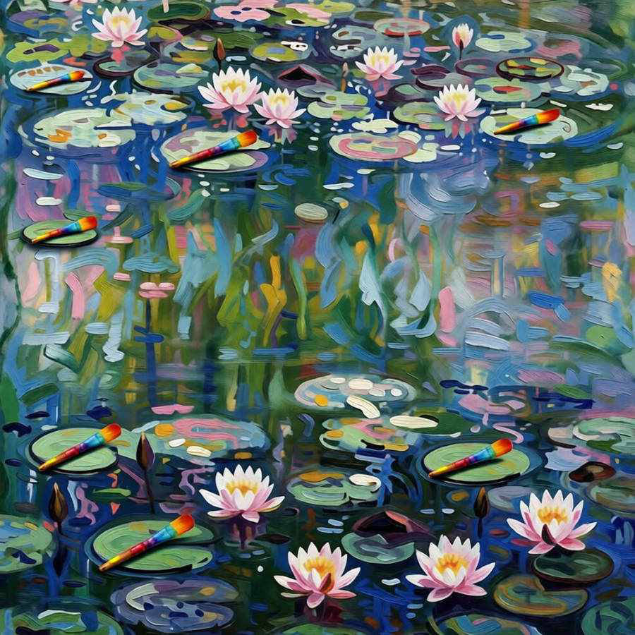 Art Challenge - Charlie Asher "Monet"