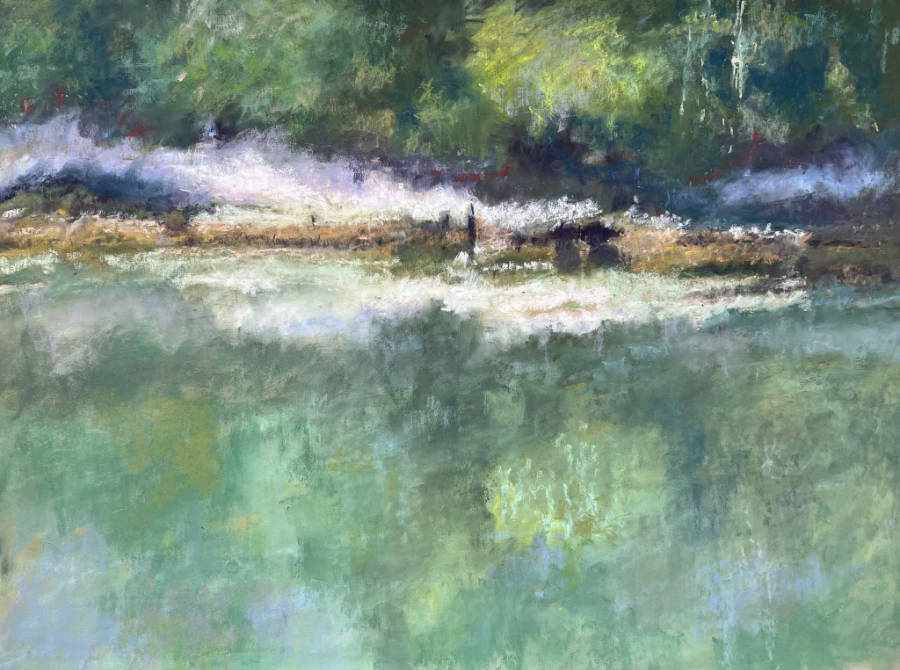 Art Challenge - Mary Russell "Daydream on the Bay Monet"