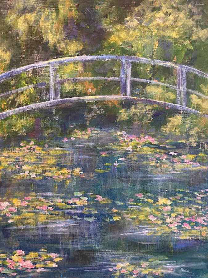 Art Challenge - Vicki Foote "My Monet"