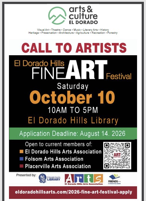 Call to Artists - EDHAA Fine Art Festival October 10, 2026 Call to Artists - EDHAA Fine Art Festival October 10, 2026