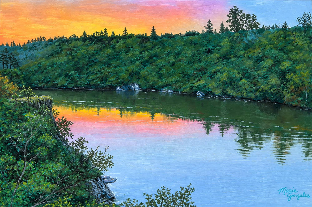 Colors of Folsom 2D: 1st Place Dreaming Over Truss Bridge by Marie Gonzales