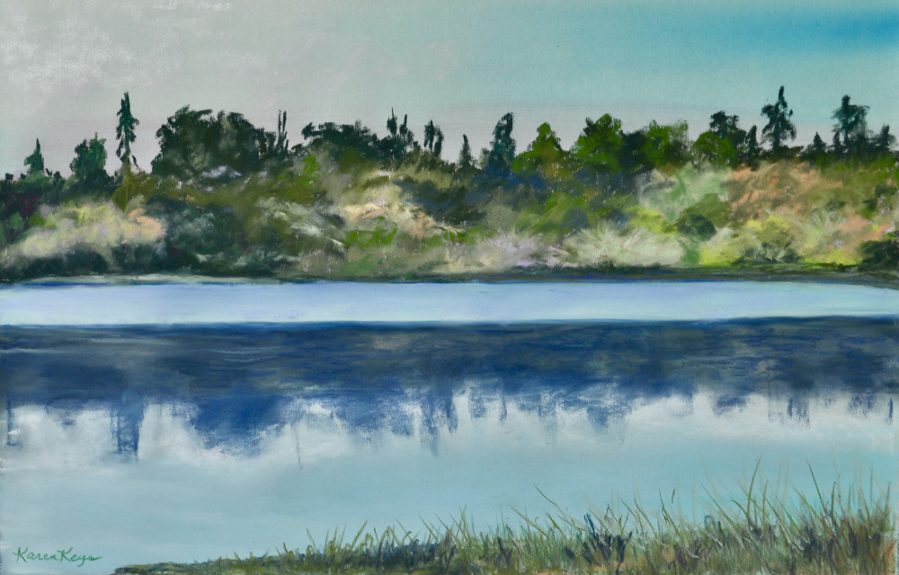 Colors of Folsom 2D: 2nd Place Along the River by Karen Keys