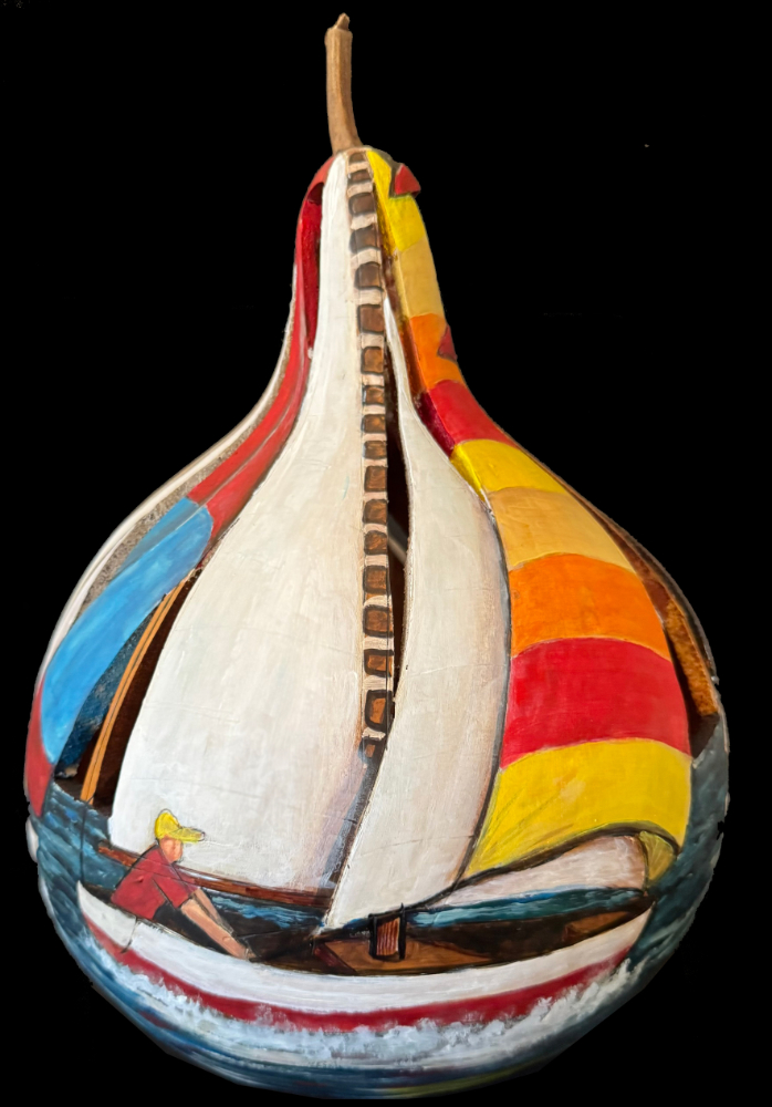 Colors of Folsom 3D: 1st Place Sail Away by Judy Arrigotti
