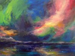 Aurora Borealis by Vicki Foote - It's a Small World Members Show